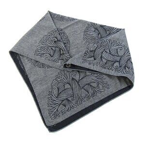 LOUIS VUITTON Black Scarf